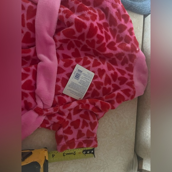 Brand new Dog-robe Pink Heart Patterned - Picture 9 of 9